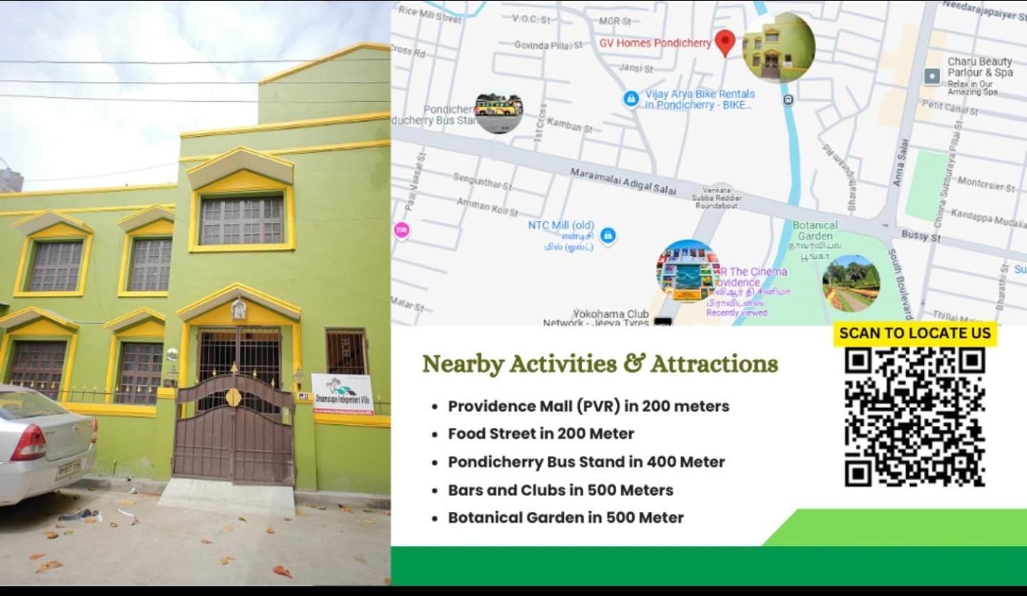 Gv Homes Independent Villa بونديتْشيري المظهر الخارجي الصورة